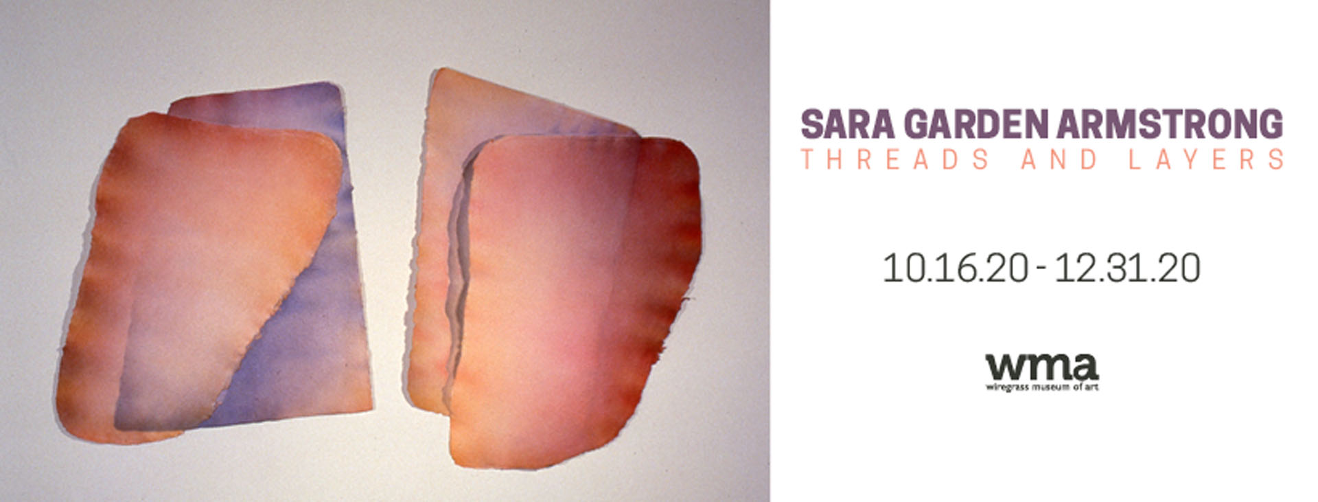 ‘Sara Garden Armstrong- Threads and Layers’ set to open October 16 at WMA